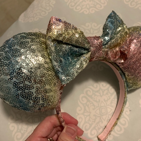 Sequin Minnie ears - Picture 2 of 4